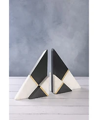 Kaavin Marble Bookends, Set of 2