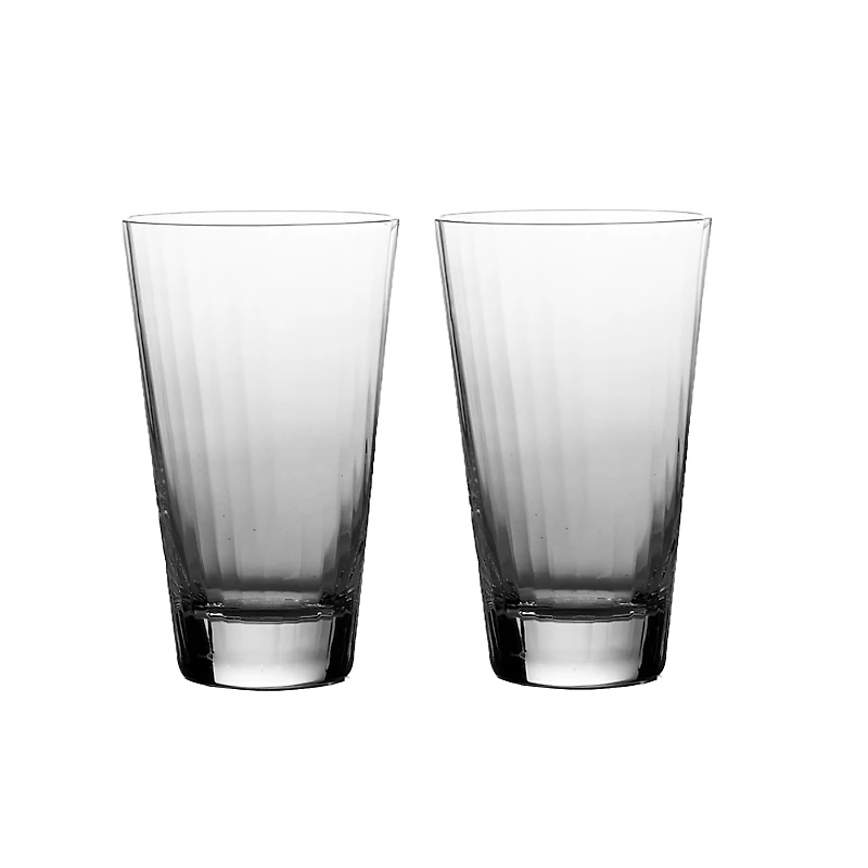 William Yeoward American Bar Corinne Beer Tumblers, Set of 2