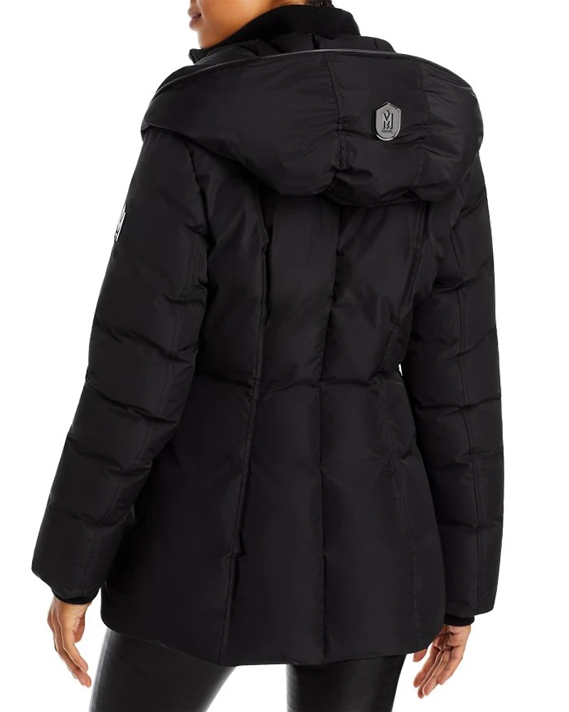 Adali Asymmetric Hooded Coat