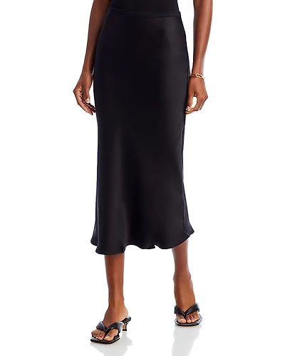 Anine Bing Bar Silk Skirt