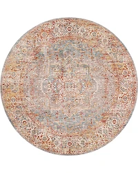Livabliss Mirabel Mbe 2310 Round Area Rug, 5'3 x 5'3