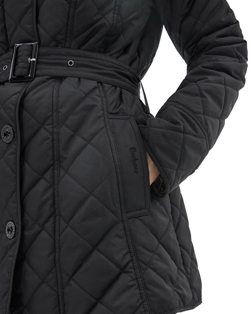 Tummel Box Quilt Trench Jacket
