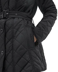 Tummel Box Quilt Trench Jacket