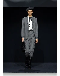Button Front Pleated Shirt