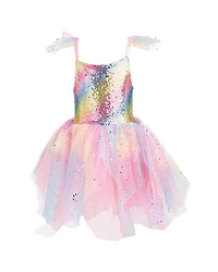 Rainbow Fairy Dress & Wings Costume - Ages 3-6