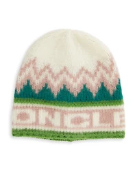 Moncler Logo Intarsia Wool Hat