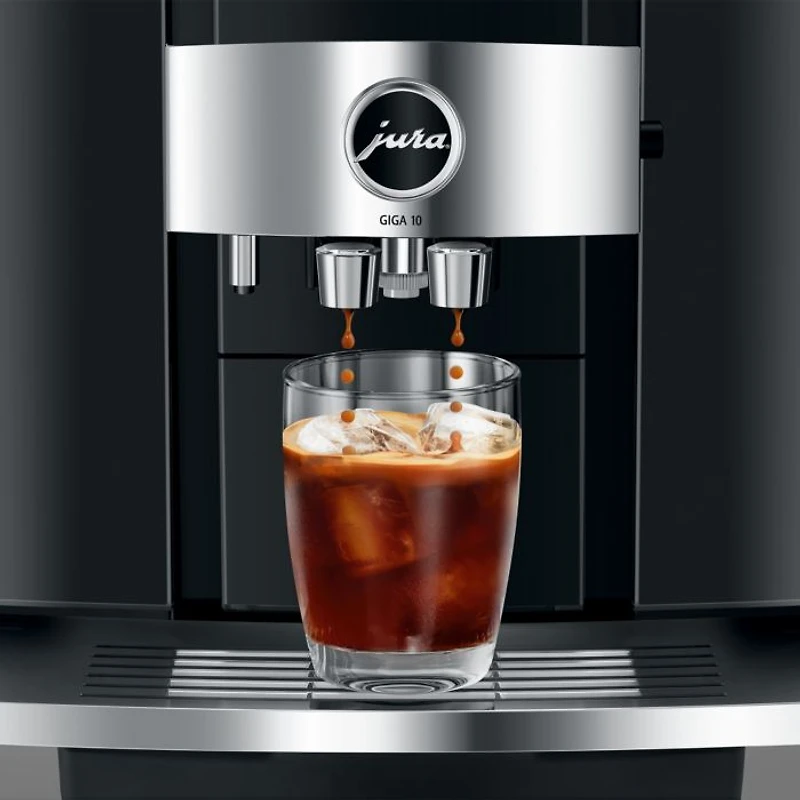 GIGA 10 Hot & Cold Brew with Two Bean Hoppers in Diamond Black