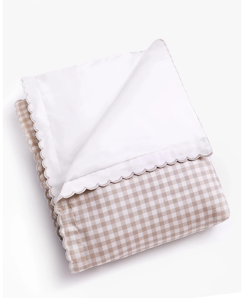 Gooselings Picnic Gingham Baby Duvet Set