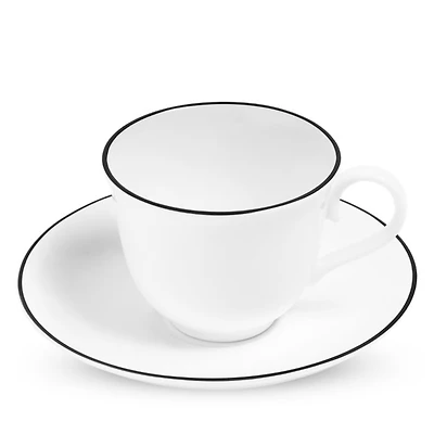 Line Teacup and Saucer