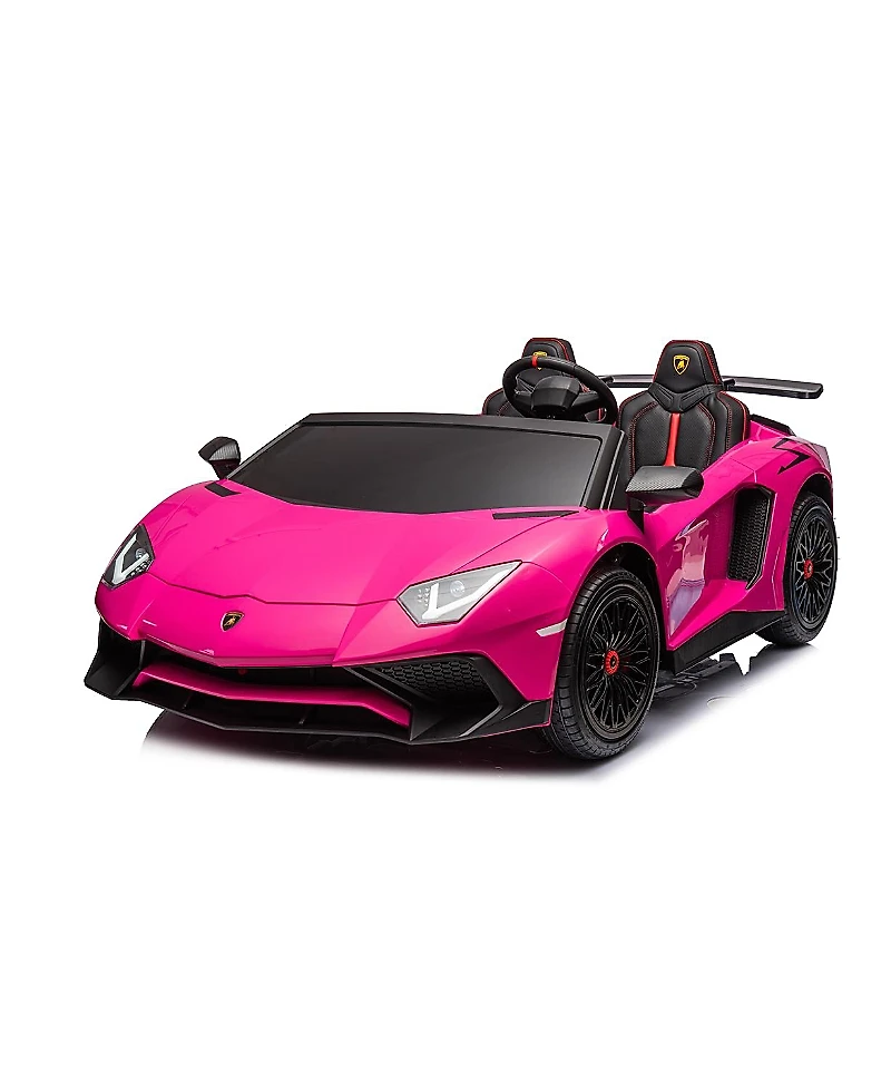 Freddo 24V Lamborghini Aventador with Brushless Motor plus Differentia 2 Seater Ride-on Car - Ages 6-12
