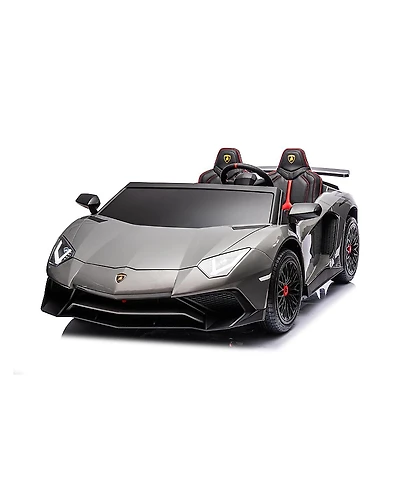 Freddo 24V Lamborghini Aventador with Brushless Motor plus Differentia 2 Seater Ride-on Car - Ages 6-12