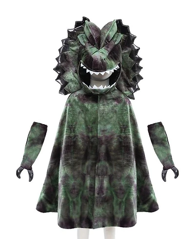 Grandasaurus Dilophosaurus Cape with Claws Costume - Ages 4-6