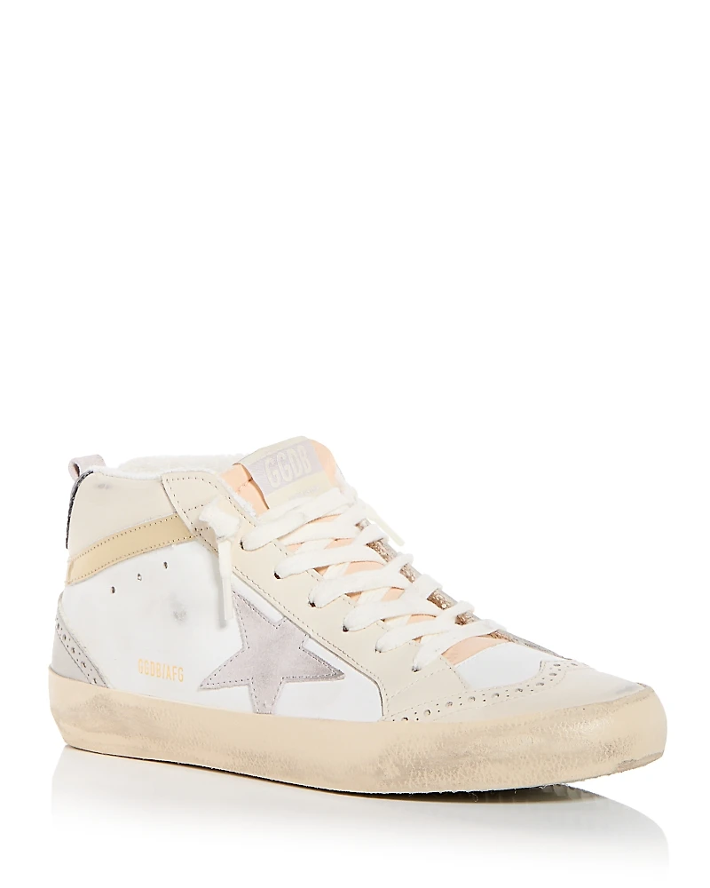 Golden Goose Women's Mid Star Top Sneakers