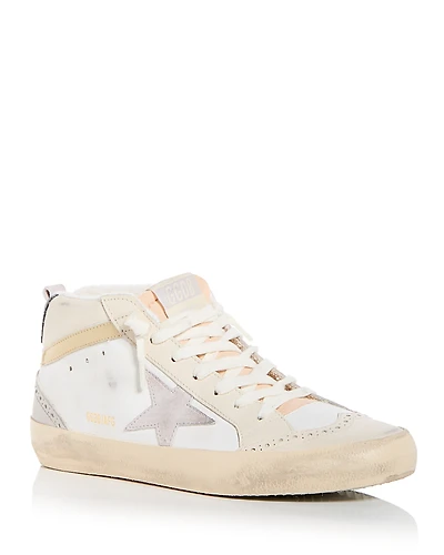 Golden Goose Women's Mid Star Top Sneakers