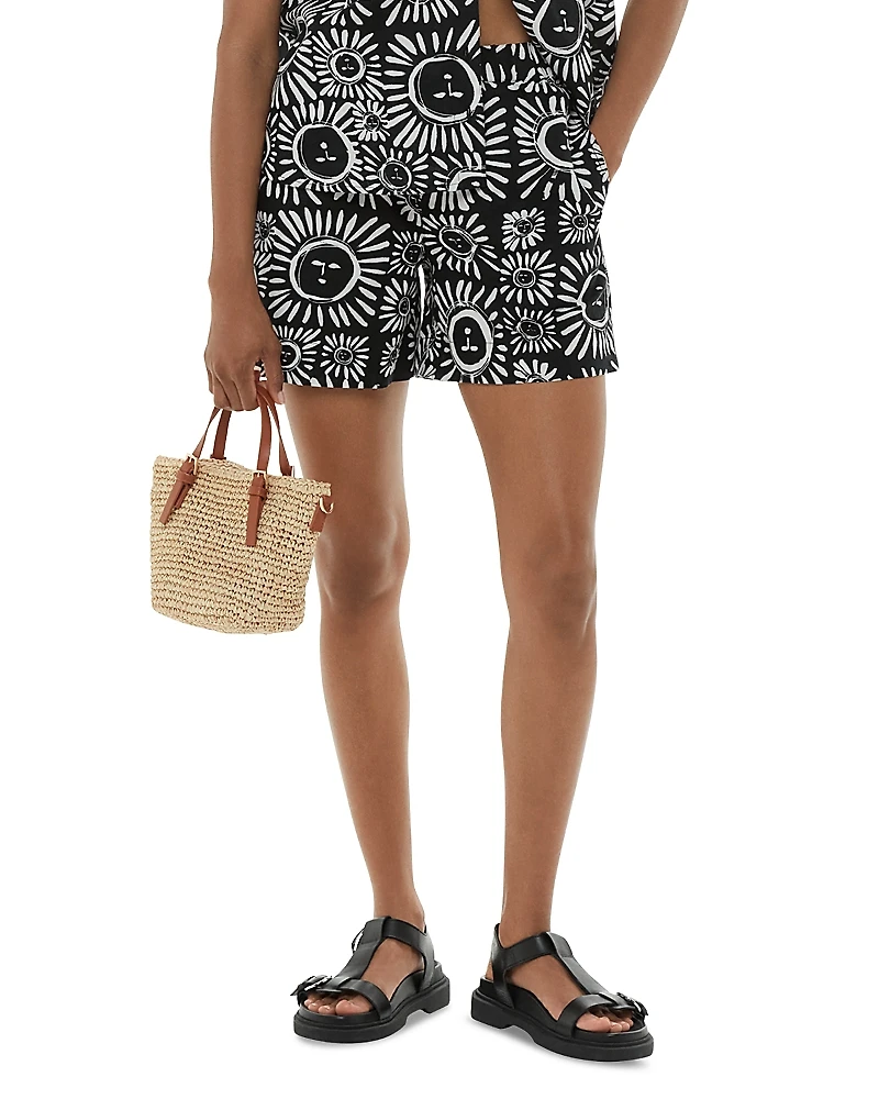 Whistles Sunman Print Shorts