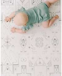 Reversible Baby PlayMat - Art Deco Inspired Design – Soft, Non-Toxic Foam – Waterproof, Easy to Clean