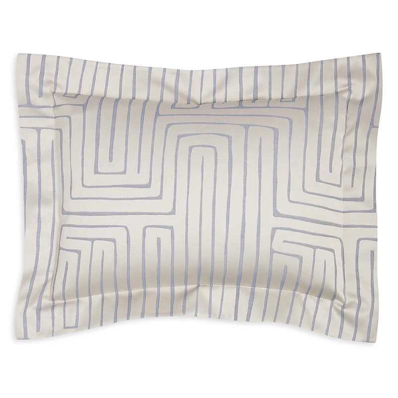 Schlossberg Silas Beige Flanged Boudoir Pillow Sham