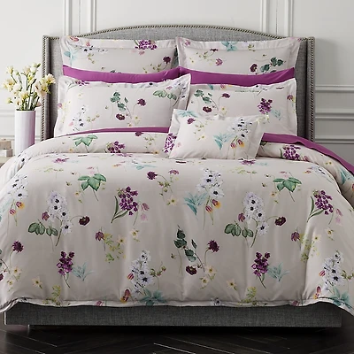 Schlossberg Freya Beige Flanged Pillow Sham, Standard