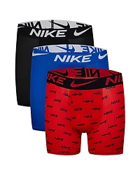 Nike Boys' 3 Pack Essential Boxer Briefs - Little Kid, Big Kid