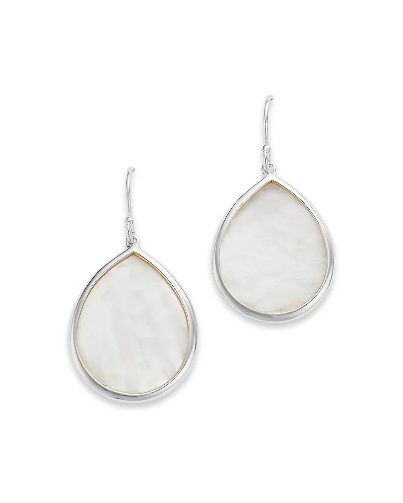 Ippolita Sterling Silver Rock Candy Mother of Pearl Drop Earrings