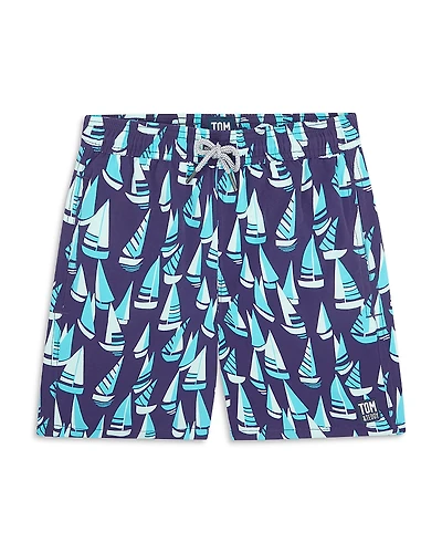 Tom & Teddy Boys' Boat Swim Trunks - Little Kid, Big Kid