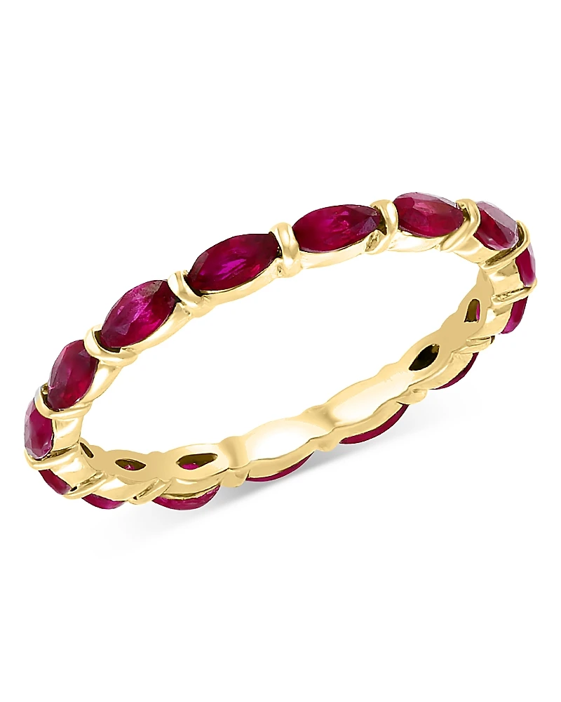 Bloomingdale's Fine Collection Ruby Eternity Band