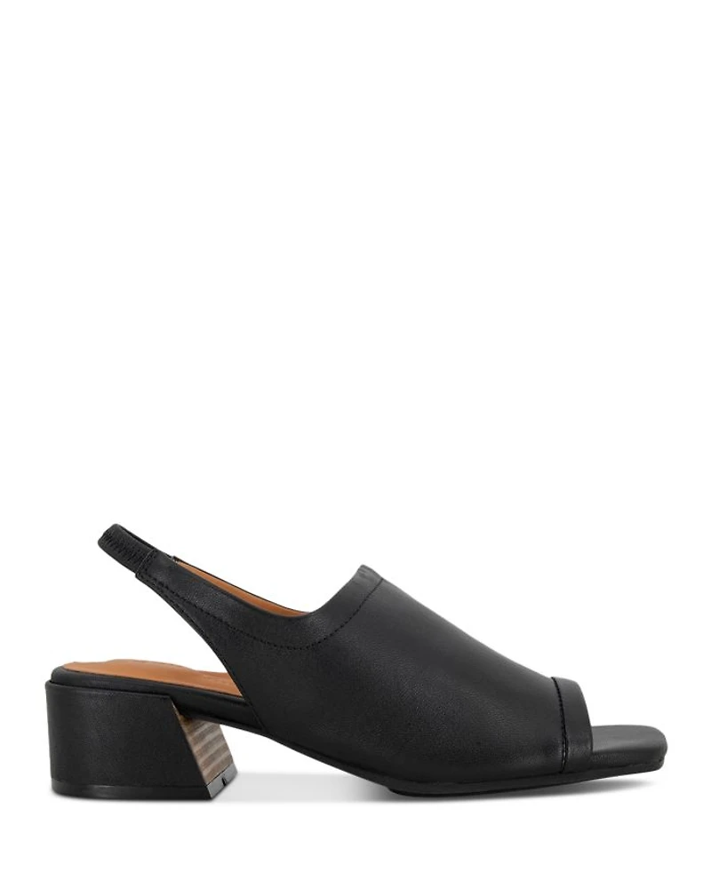 Women's Penny Sling Back Low Block Heel Sandals