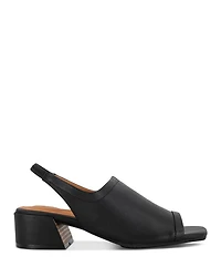 Women's Penny Sling Back Low Block Heel Sandals