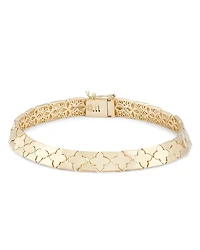 Bloomingdale's Fine Collection Flower Link Bracelet
