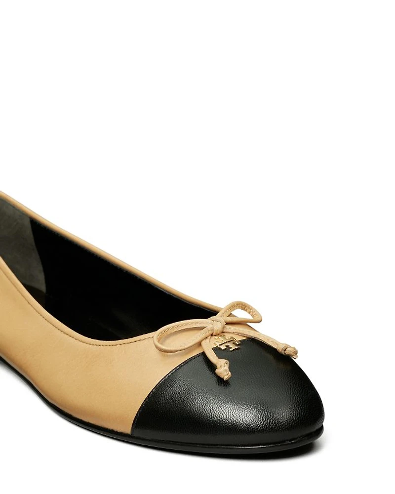 Women's Cap-Toe Ballet Flats