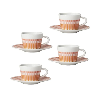 Bernardaud Terra Rosa Espresso Cup & Saucer