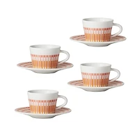 Bernardaud Terra Rosa Espresso Cup & Saucer