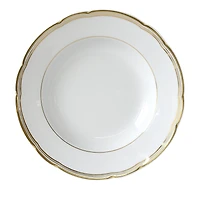 Bernardaud Pompadour Rim Soup Plate