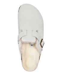 Women's Boston Shearling Clogs