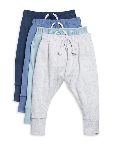 Honest Baby Boys' 4 Pack Jogger Pants