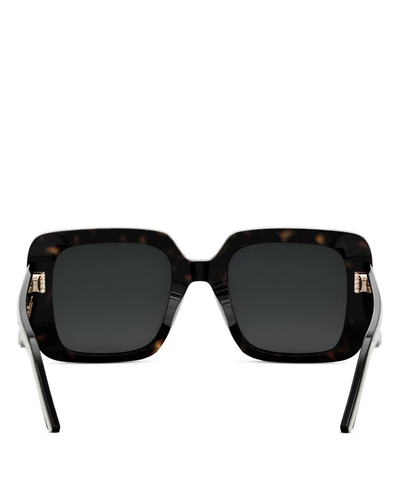 Wildior S3U Geometric Sunglasses, 55mm