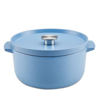 6 Qt Cast Iron Covered Dutch Oven