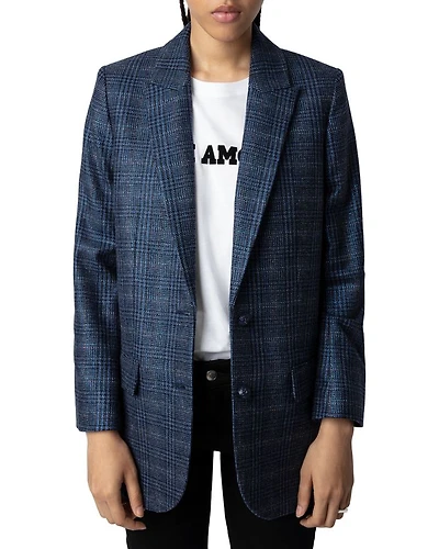 Viva Car Shimmer Blazer