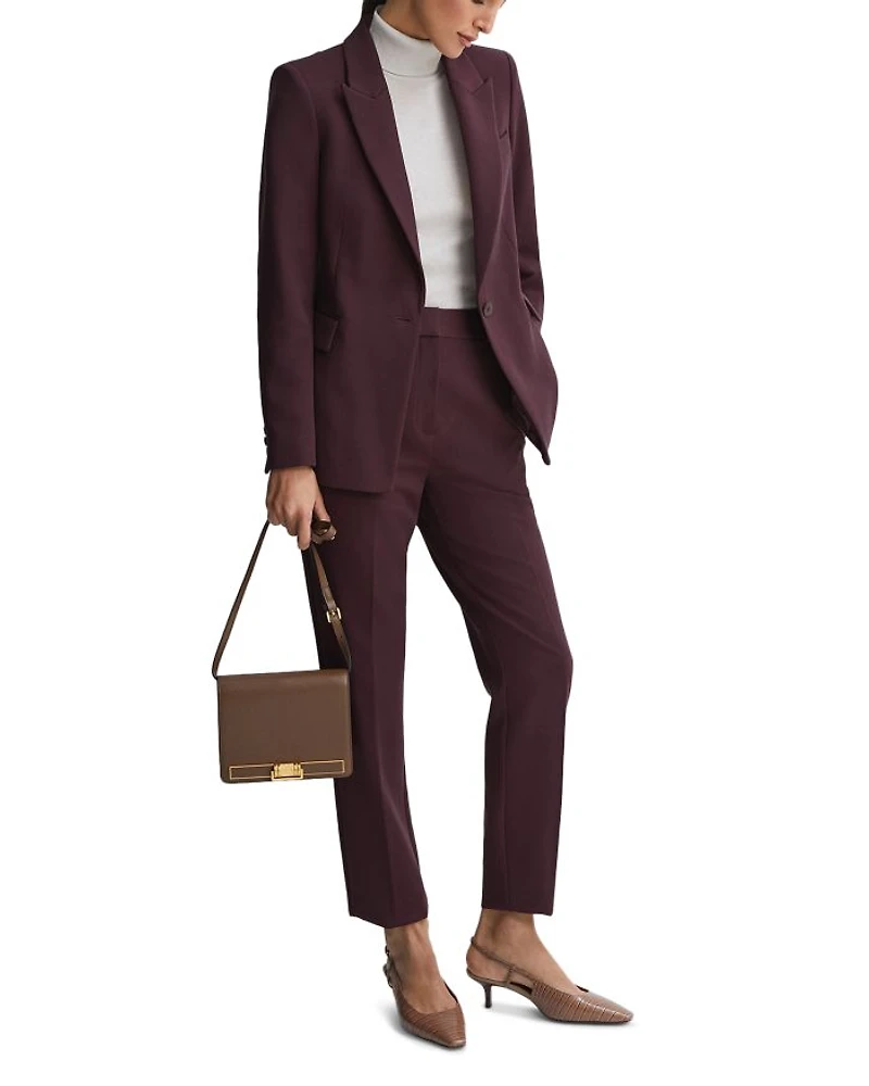 Gabi Tailored Single Breasted Suit Blazer
