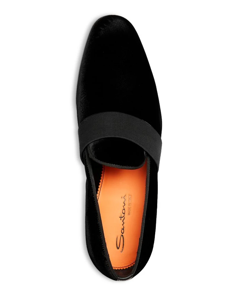 Men's Isomer-Vlun01 Velvet Slip On Formal Loafers