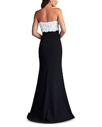 Baldwin Floral Appliquéd Gown