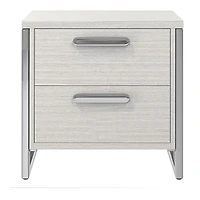Bernhardt Stratum Small Two Drawer Nightstand