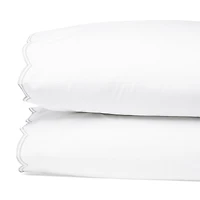 Sky Scallop King Pillowcase, Pair