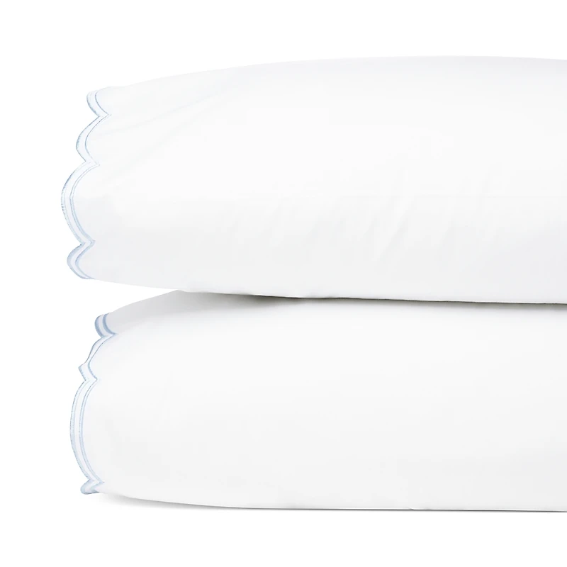 Sky Scallop King Pillowcase, Pair
