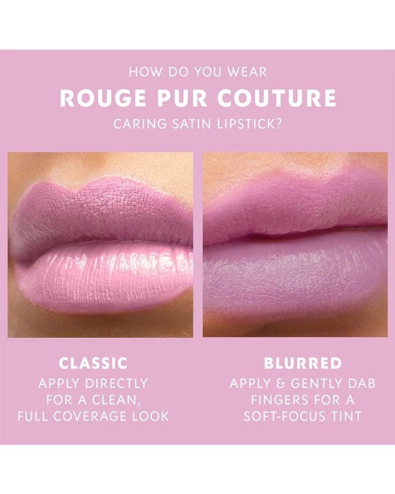 Rouge Pur Couture Satin Lipstick