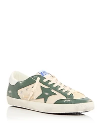 Golden Goose Men's Super-Star Low Top Sneakers