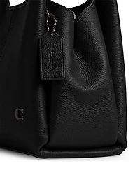 Lana Pebbled Leather Shoulder Bag