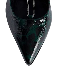 Women's First Night Pointed Toe Slingback High Heel Pumps