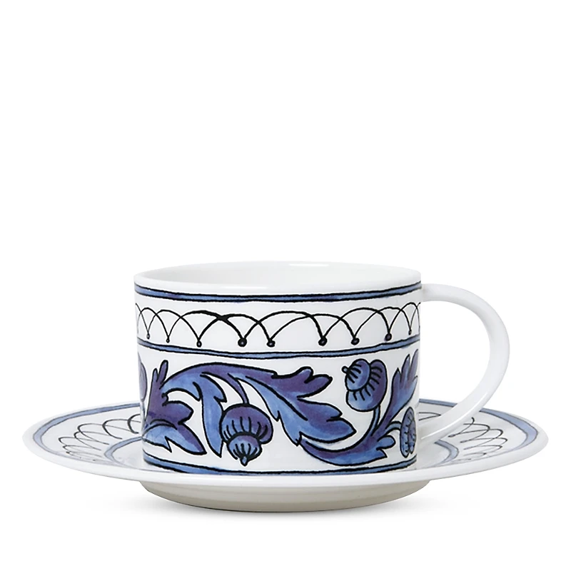 Twig New York H. Blue Bird Cup and Saucer