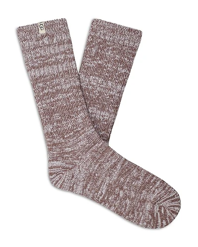 Rib Knit Crew Socks
